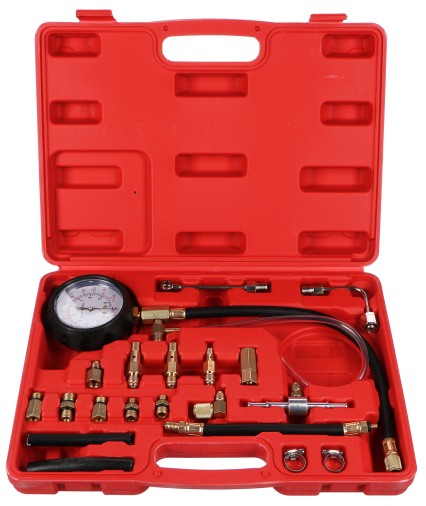 Satz zur Prüfung des Drucks von Benzinmotoren MECHANIC ENGINE TESTER 20, 0-10bar, 20tlg.