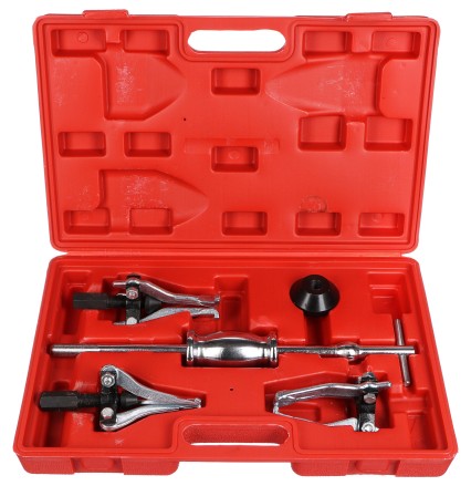 3-armiges Abzieherset mit Gleithammer für Lager MECHANIC PULLER SET 5