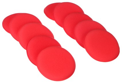 Wachspolierpads-Set CAR DETAILING WAX PAD 10, 10 Stück