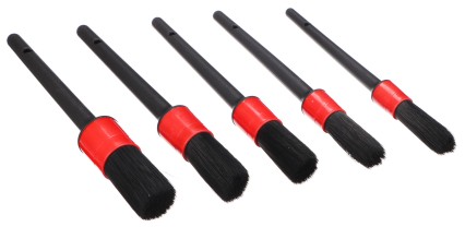 Set aus weichen Präzisionsbürsten für die Auto-Reinigung CAR DETAILING BRUSH 5 SOFT, 5-tlg.