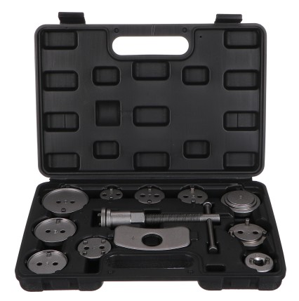 Bremssattelrückstellwerkzeug MECHANIC BRAKE SET BLACK 12, Set 12-tlg.