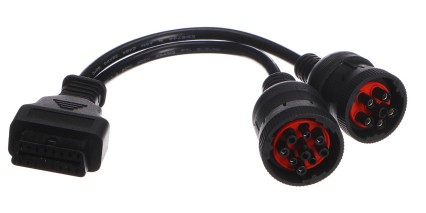 OBD-II Reduzierstück 9-pin J1939 und 6-pin J1708 MECHANIC CABLE 8