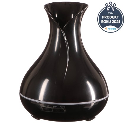 Aroma Diffusor Vulcan schwarz Glanz 350ml