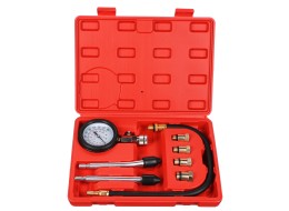 Satz zur Prüfung der Kompression von Benzinmotoren MECHANIC ENGINE TESTER 8, 0-20bar, 8tlg.