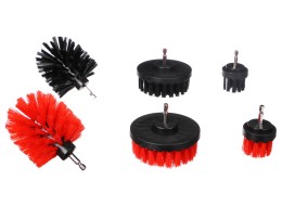 Bohrbürstenset für Autoreinigung CAR DETAILING DRILL BRUSH 6, 6-teilig