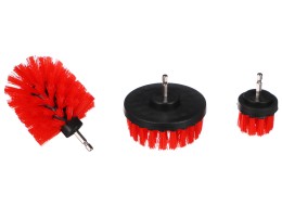 Satz von Bohrmaschinenbürsten für die Autopflege CAR DETAILING DRILL BRUSH 3 MEDIUM, 3 Stück