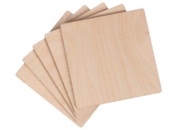 Holzscheiben CREATIVE WOOD SET 5, 10 x 10 cm